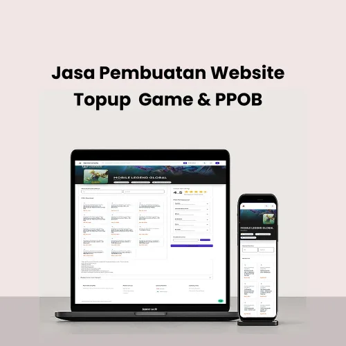 Jasa Pembuatan Website Top Up Game & PPOB