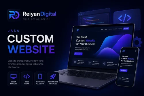 Jasa Pembuatan Website & Web Application Custom